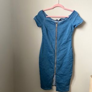 Jean Dress short sleeves